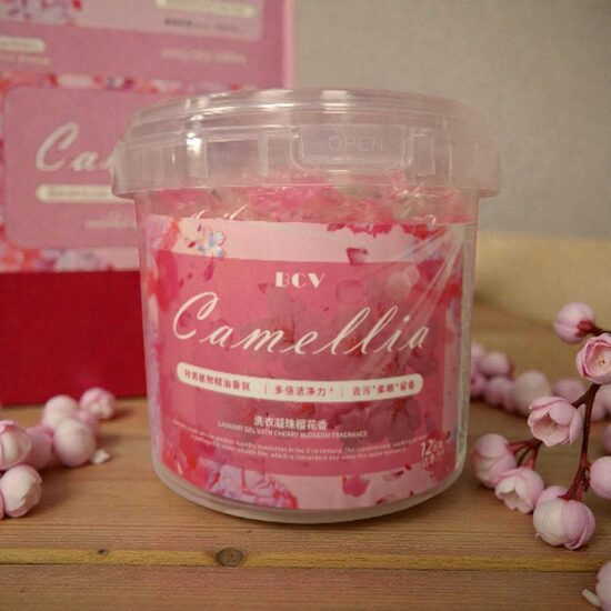 BCV Camellia veļas mazgāšanas kapsulas ar ķiršu ziedu aromātu 150gb